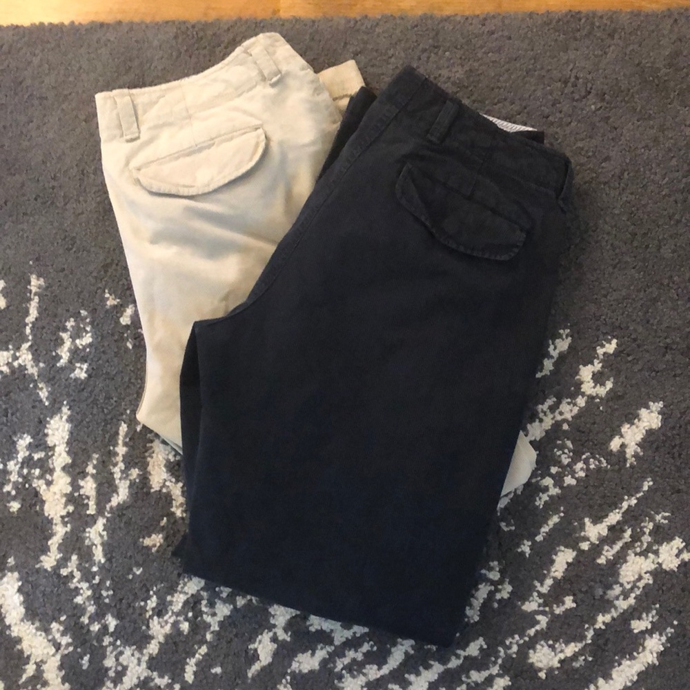 Men’s straight leg khakis